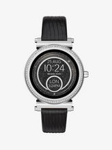 Embossed Leather Smartwatch Strap