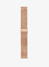 Rose Gold Mesh Smartwatch Strap